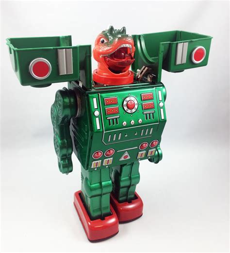 Vintage Metal House Horikawa Dino Robot Japan 